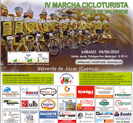 PATROCINADORES CLUB CICLISTA VALVERDE DE JÚCAR